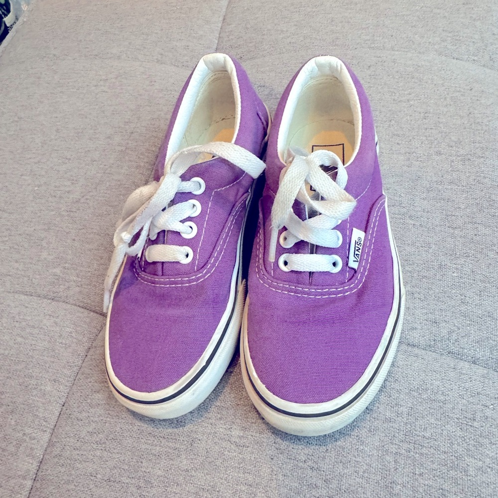 Preloved Kids purple vans size 13
